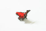 Cherry Shrimp Enamel Pin