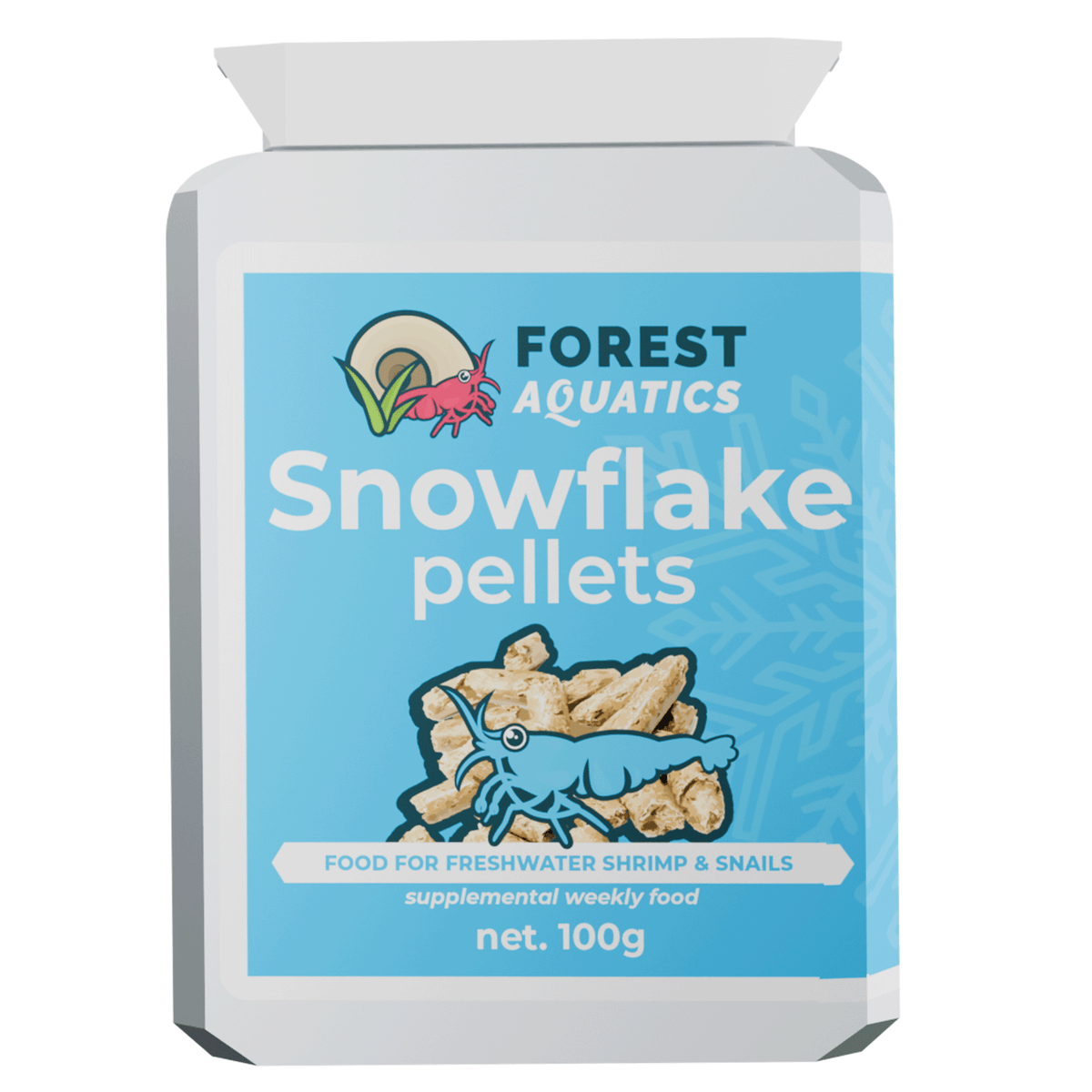 Snowflake Pellet – Forest Aquatics